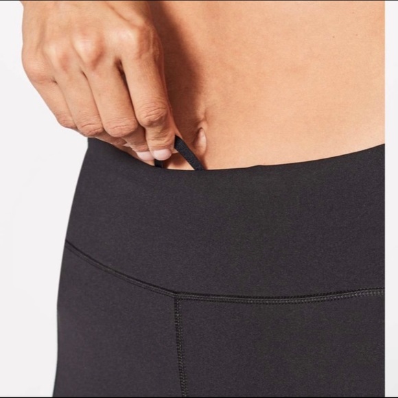🍋Lululemon Black Speed Up Crop Legging with Side Pockets - Picture 13 of 14